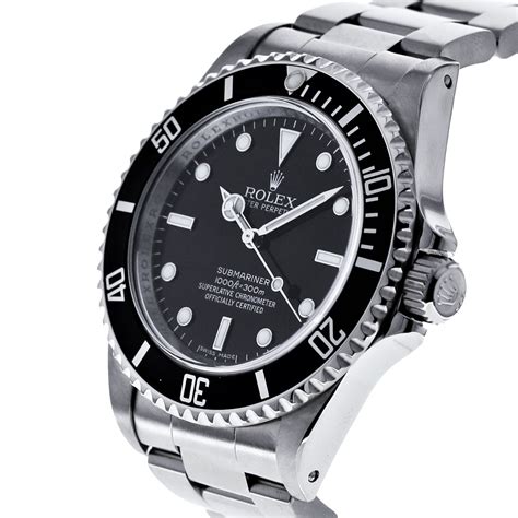 preowned rolex submariner 14060m.